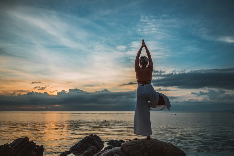 Yoga Pose for Stretching
